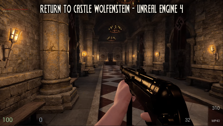 Return to Castle Wolfenstein - Unreal Engine 4